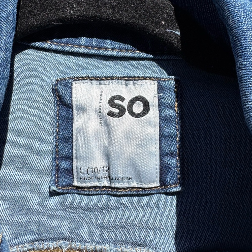 SO Classic Blue Denim Jacket - Picture 6 of 6